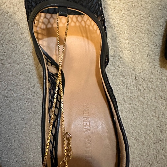 Bottega Veneta stretch lace up sandals/ heels - Picture 2 of 4